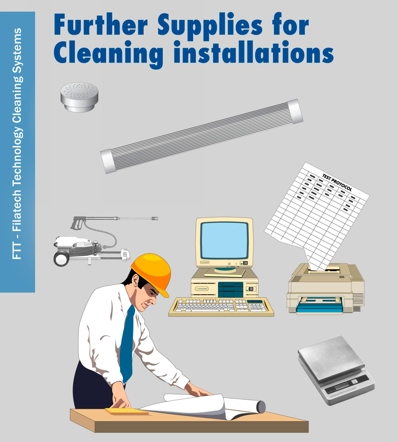 Weitere Einrichtungen für Reinigungsbedarf